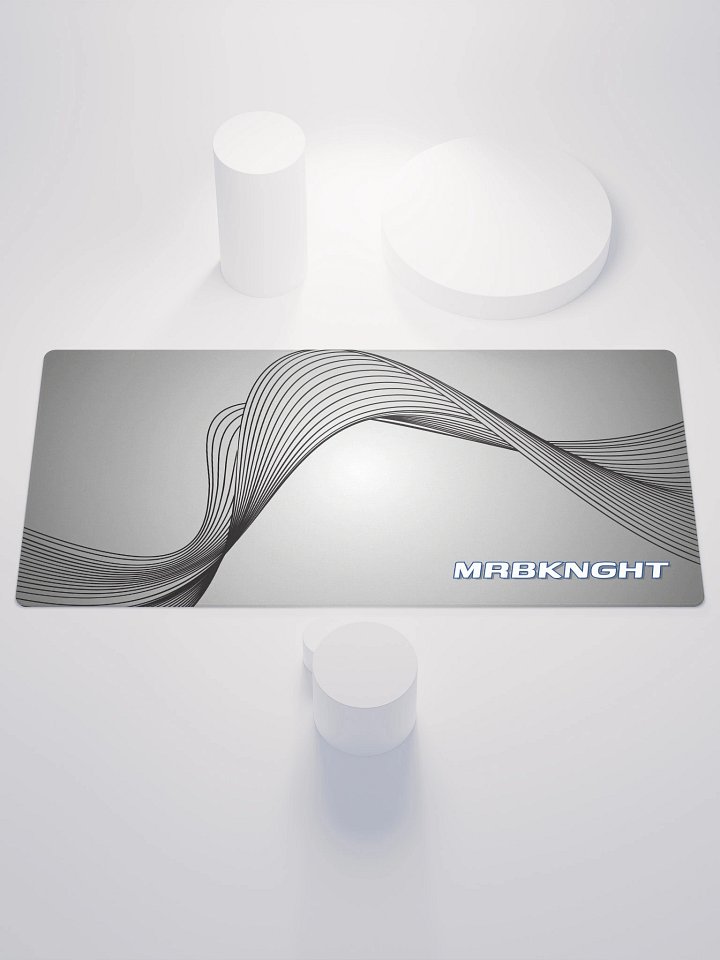 MrBKnght Desk Gray Fade Desk Mat product image (1)