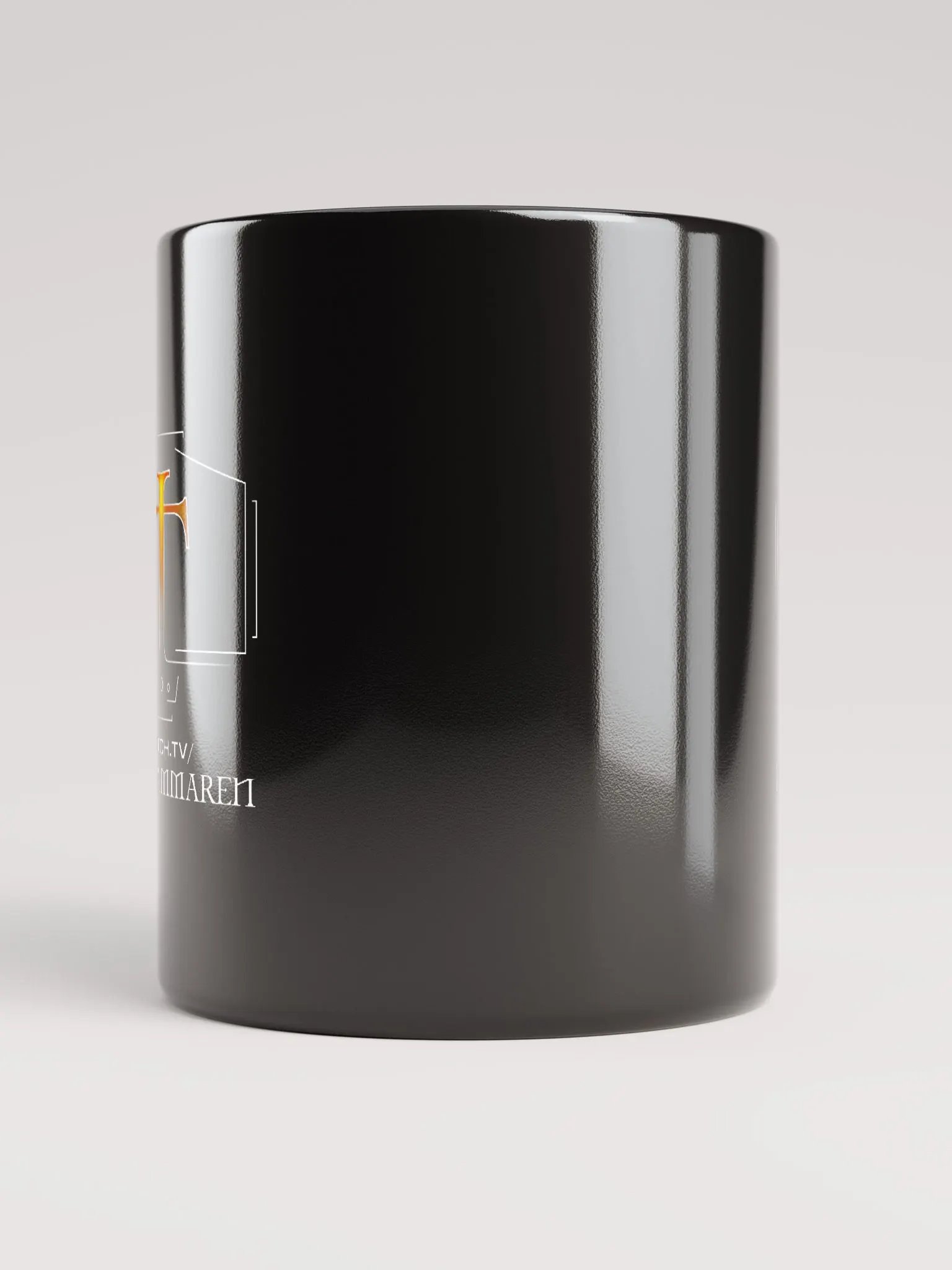 Black Mug: URL-Logo product image (5)