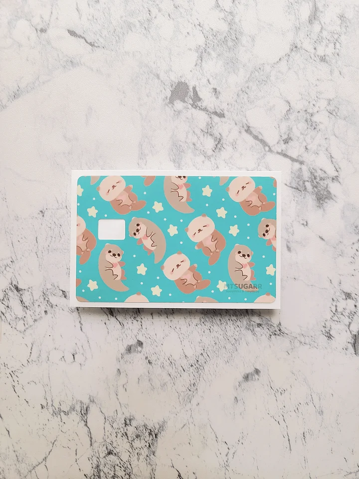 Otter Card Skin (Small Chip) product image (1)