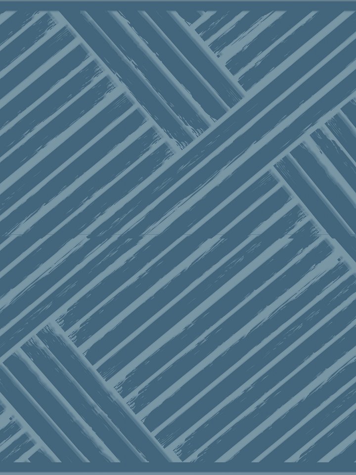 Chic Blue Herringbone Area Rug product image (12)