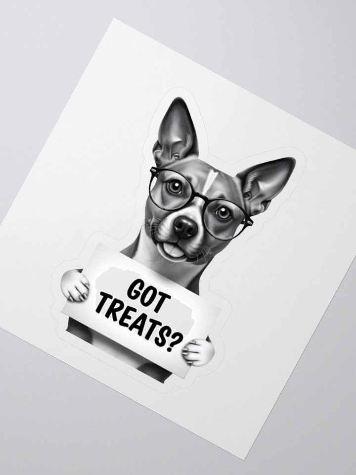 Got Treats Potcake Sticker product image (2)