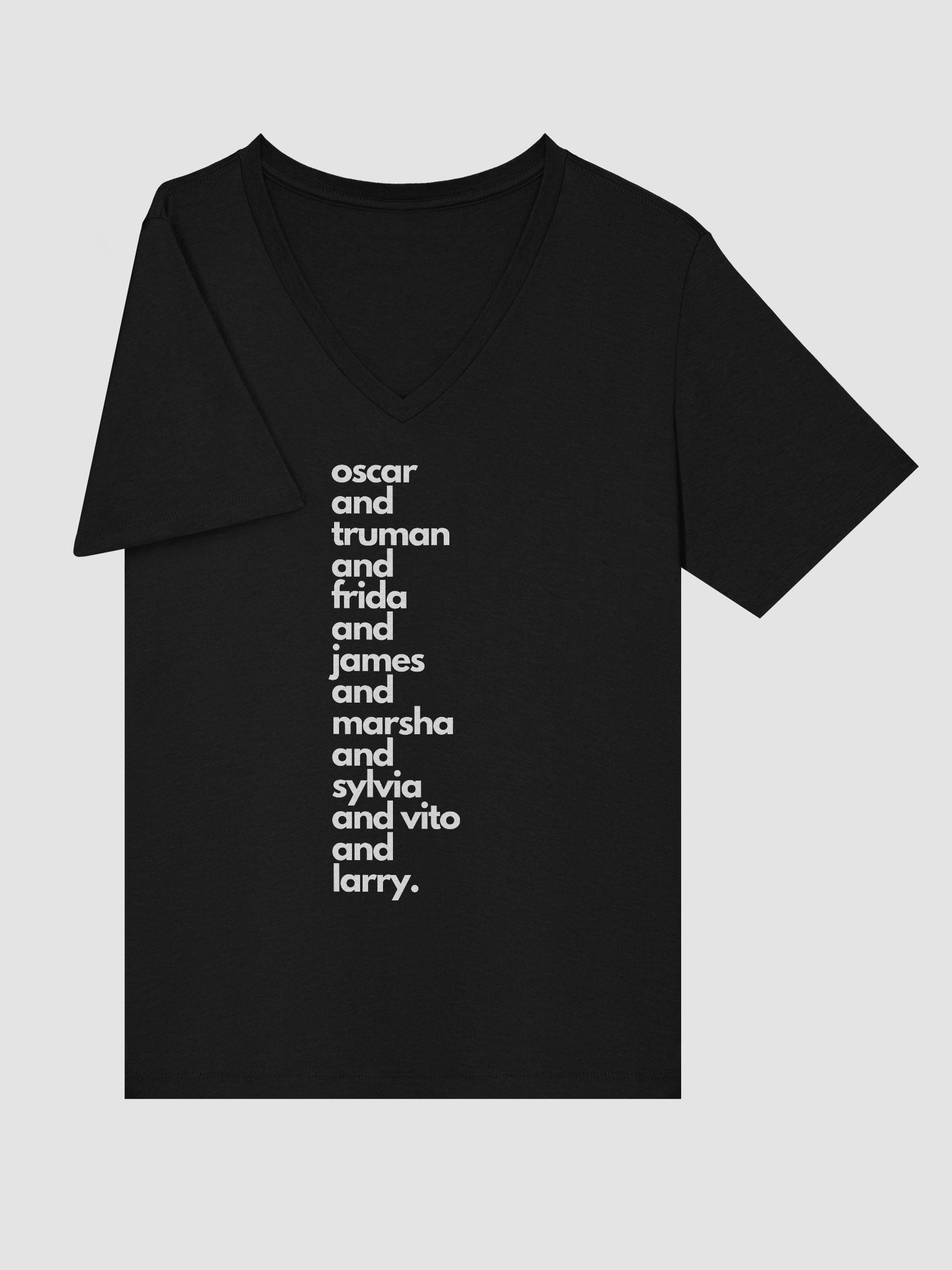 Queer Roll Call Relaxed V-Neck Tee product image (22)