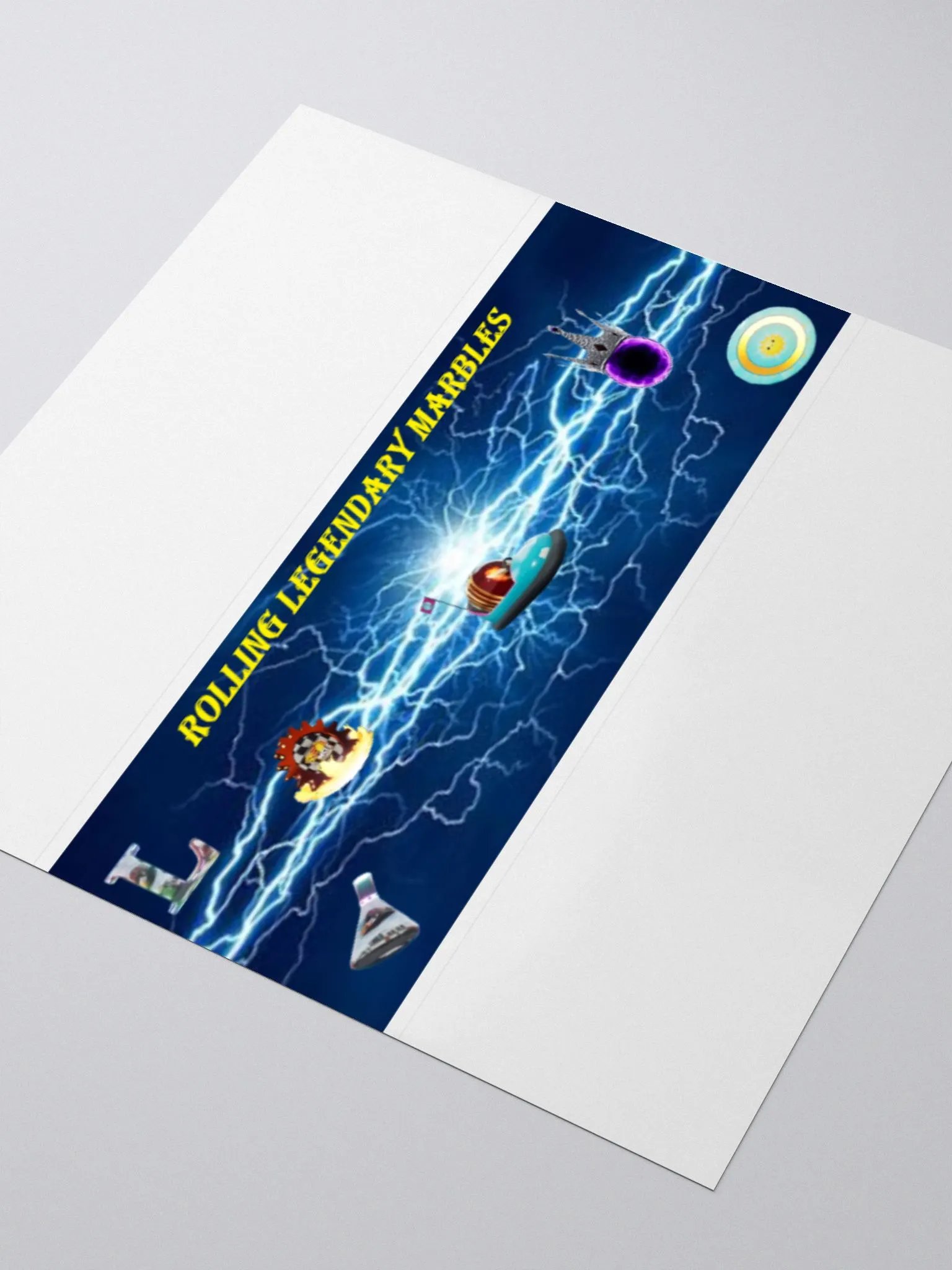 Rolling Legendary Marbles Sticker product image (3)