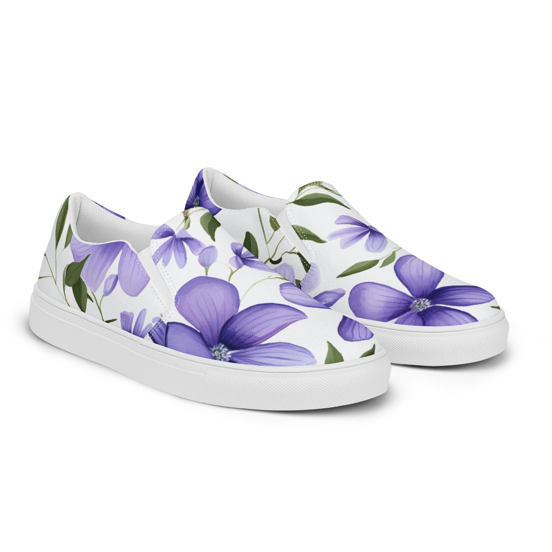 Floral Bliss Slip-On Canvas Shoes product image (2)
