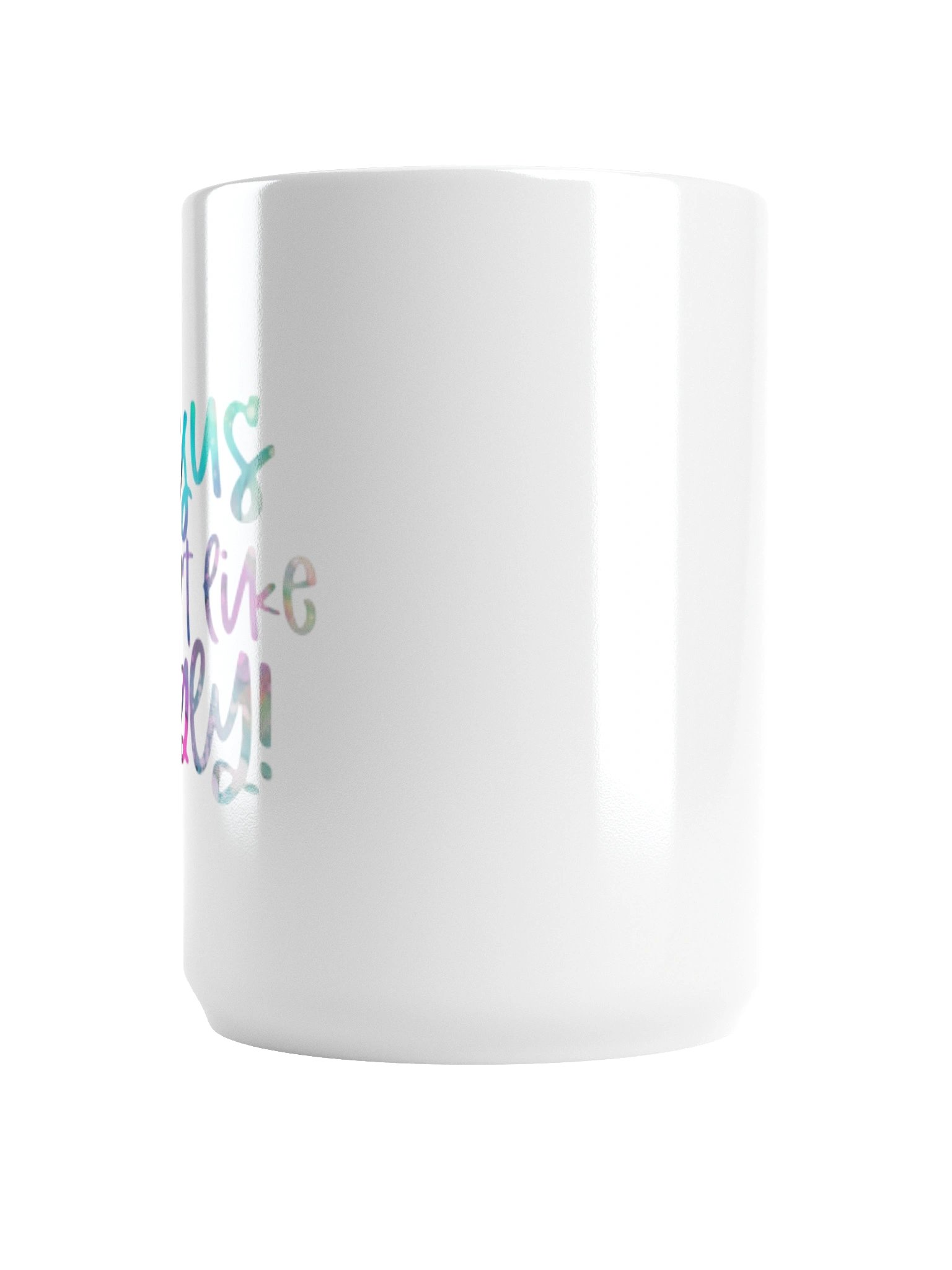 Jesus Don’t Like Ugly 15 oz White Coffee Mug Christian Faith Drinkware Bold Statement Gift product image (6)
