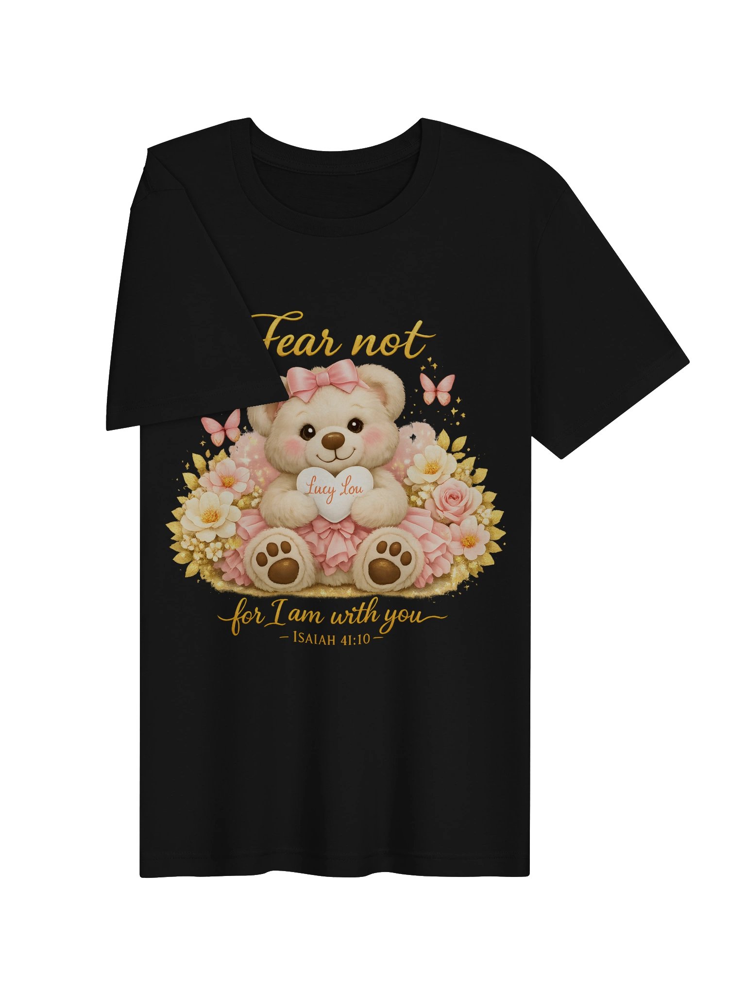 Fear Not Teddy Bear Faith Tee product image (26)
