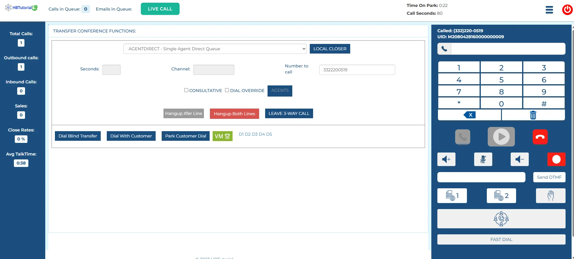 Vicidial Agent Theme 2023 / Compatible on vicibox 12.0.2/ SVN3956 product image (4)