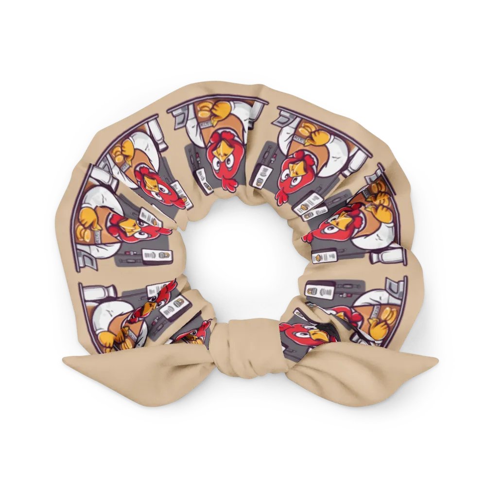 Geeky Chicken All-Over Print Scrunchie product image (1)