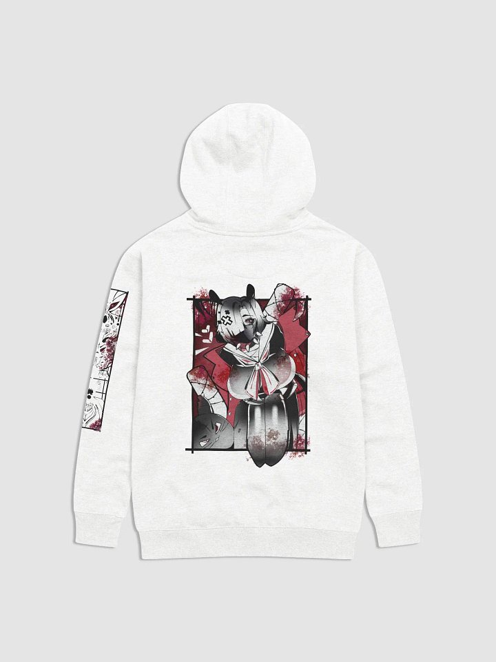 Hoshi B&W with red hoodie product image (2)