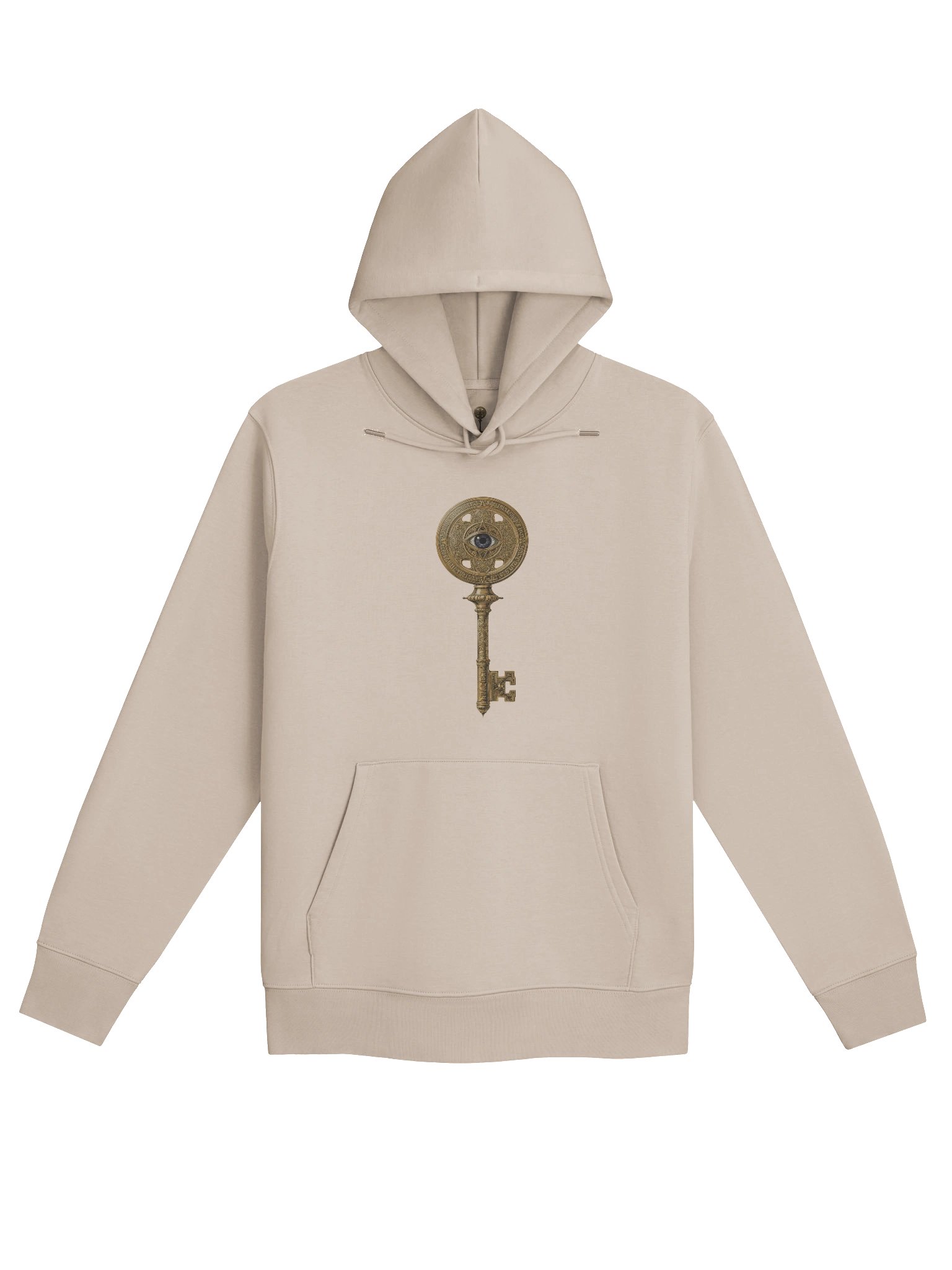 The Gatekeeper’s Key – Desert Dust Archive Edition (Front & Back Print) | Organic Hoodie product image (1)