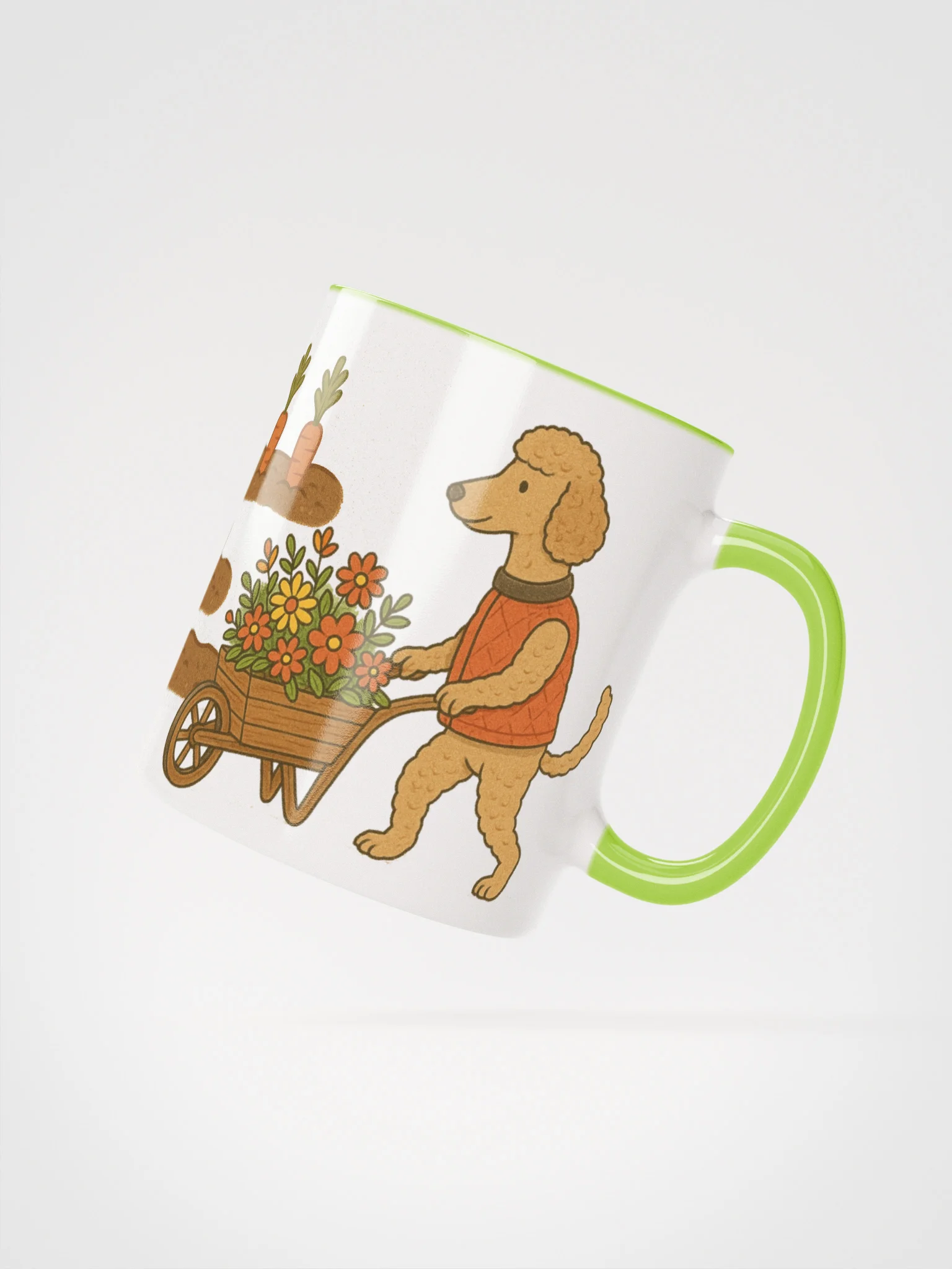 gardening with poodles mug product image (2)