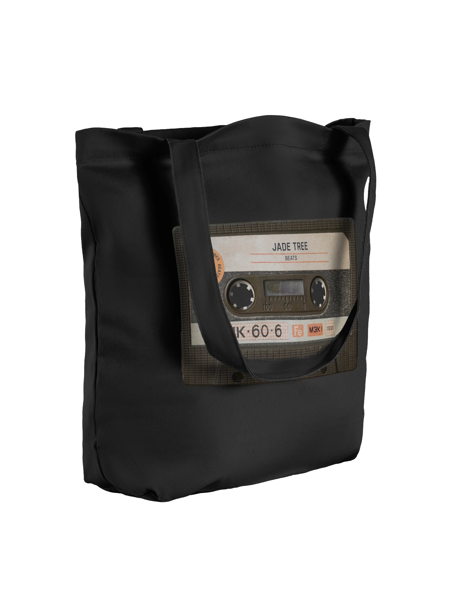 Tote Bag With Beats. Beats. Vibes. Beat Tape Logo product image (4)