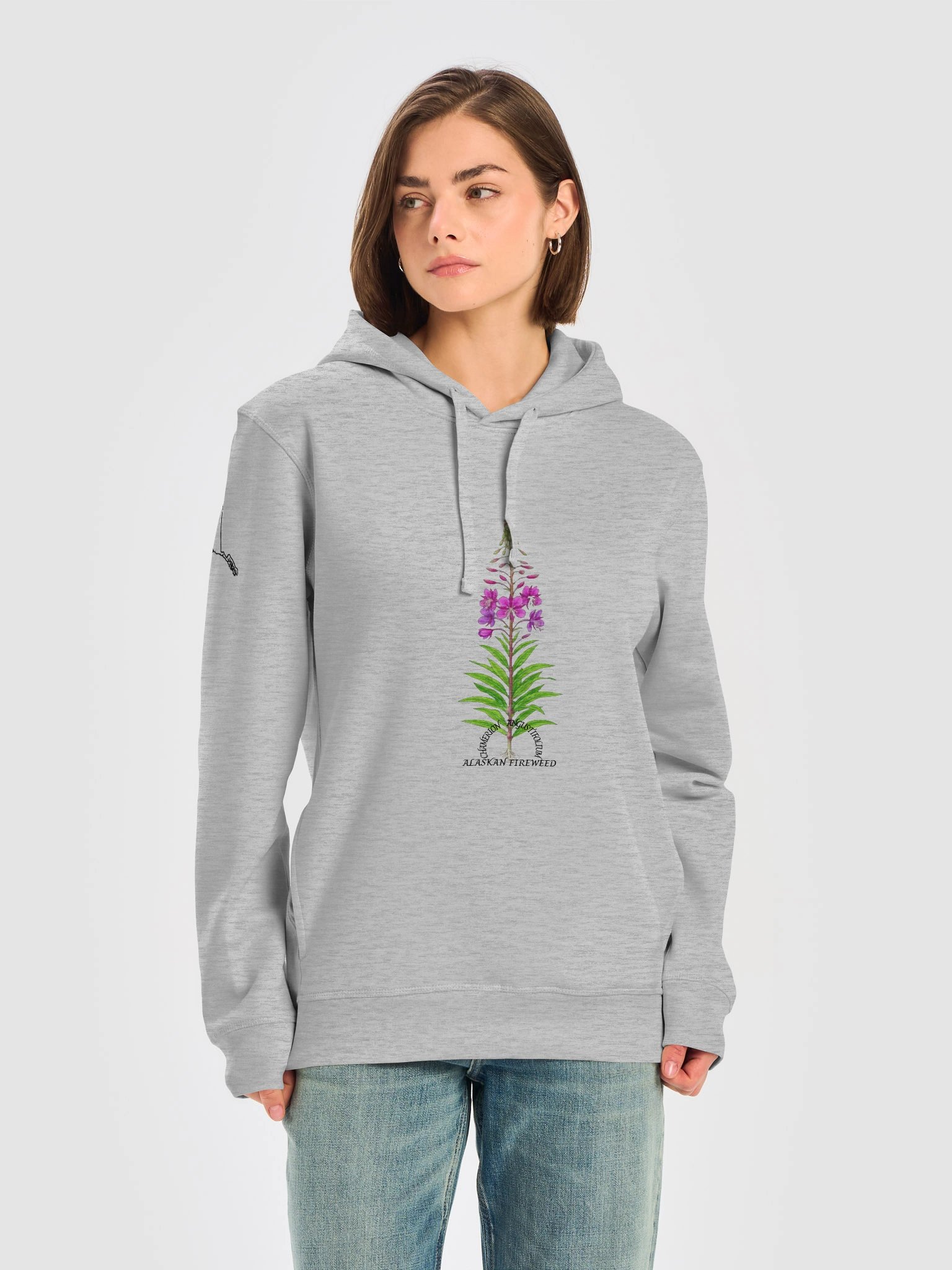 DELUXE "ALASKAN FIREWEED" SIDE POCKET HOODY product image (5)