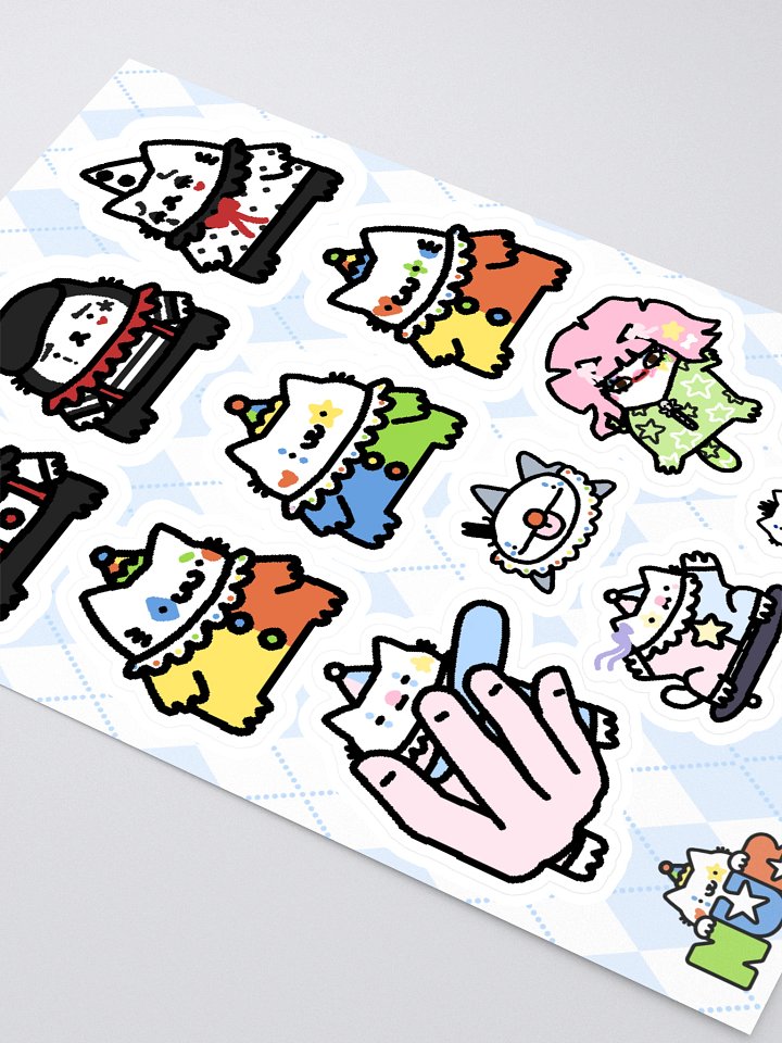 I LIKE CLOWNS stickers product image (2)