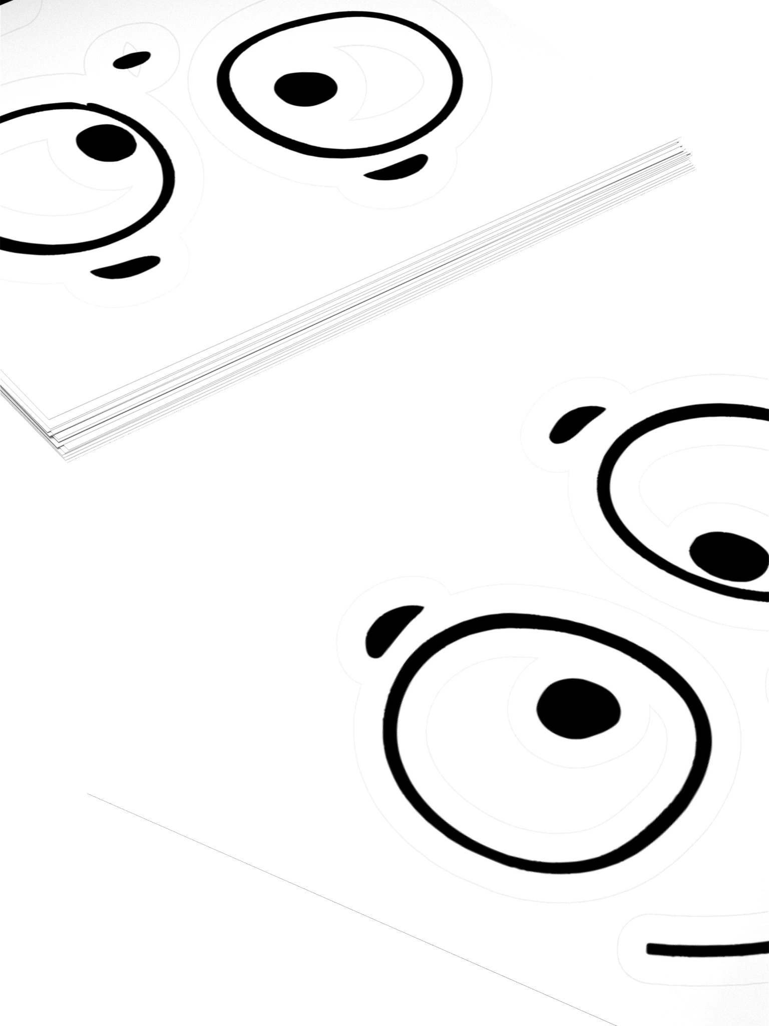 Crazy Face Sticker product image (4)