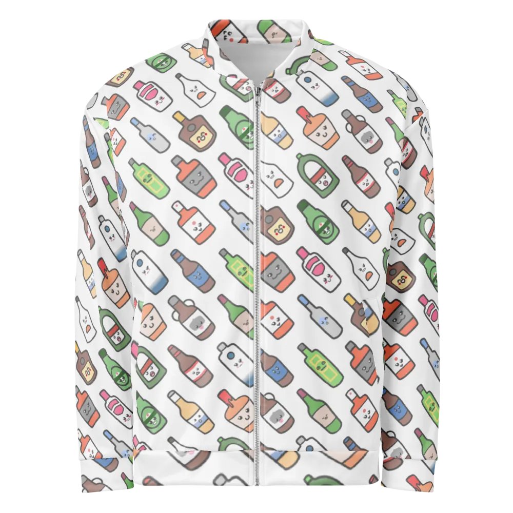 Kawaii Bottles Bomber Jacket product image (1)