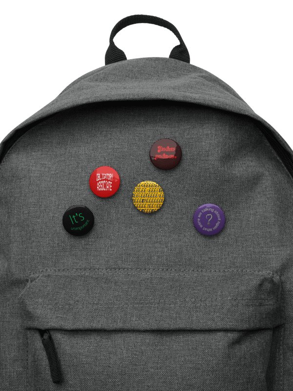 WILLOWISP Button Pins (Quote Collection) product image (6)