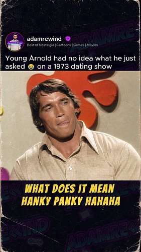I bet you didn't know Arnold was a dating contestant 😆

Long before Terminator, long before the governor's office, Arnold Sch...