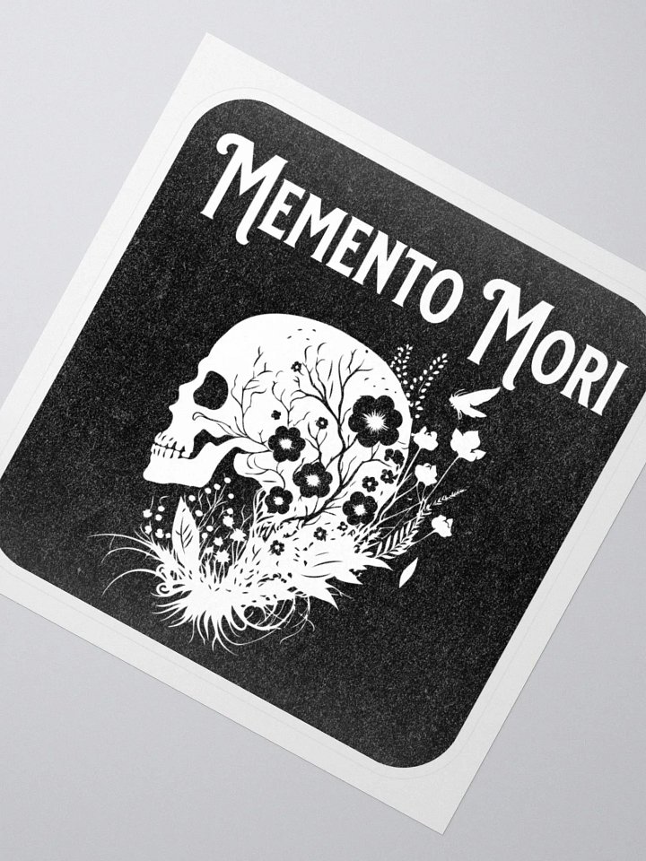 Memento Mori Sticker product image (2)