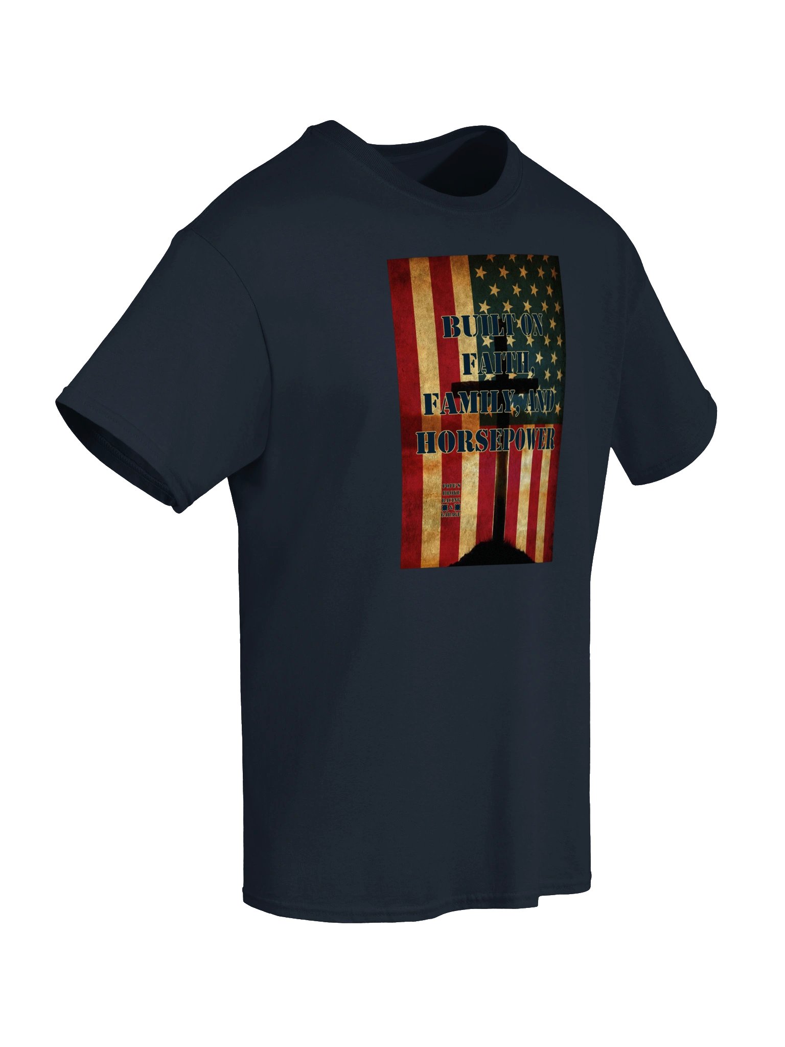 Built on Faith, Family & Horsepower Tee product image (6)