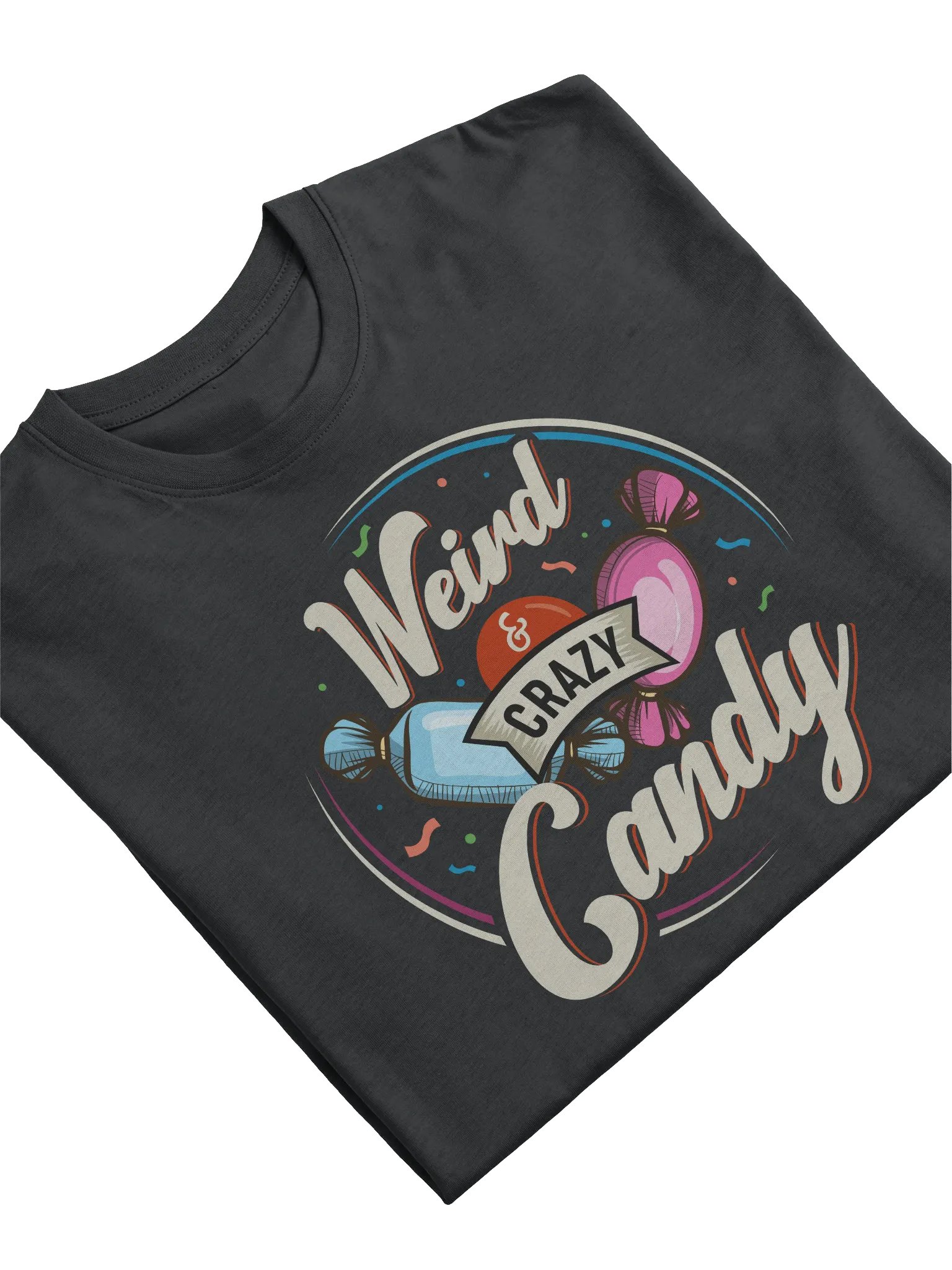 Weird & Crazy Candy / Dark Heavyweight Tee product image (3)