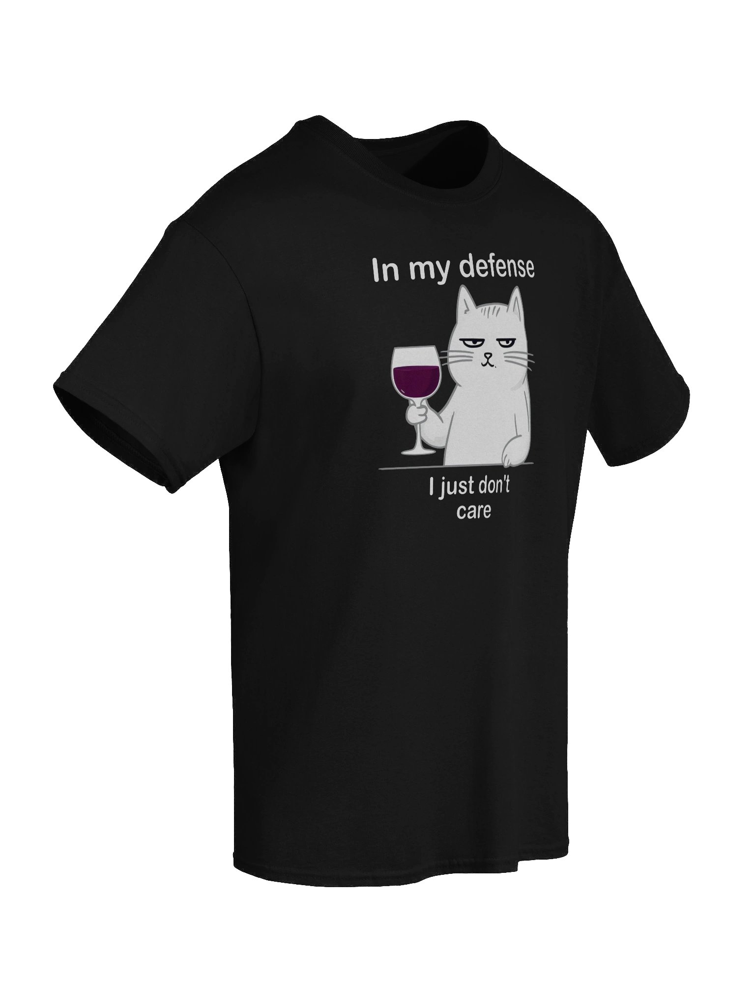 In My Defense Dark Version Unisex Heavyweight Graphic T-shirt product image (2)