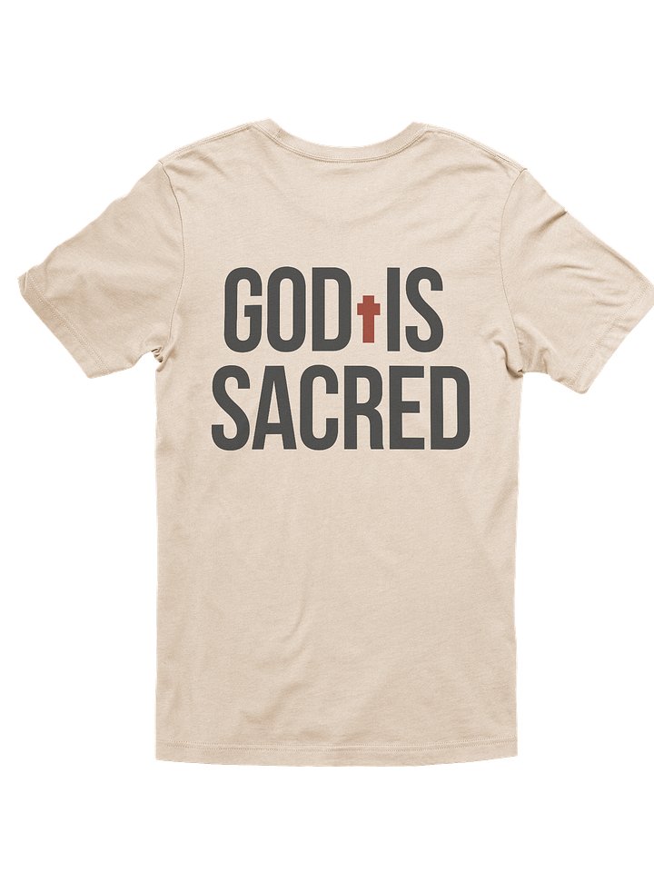 God Is Sacred — Essential Tee (Light) product image (2)