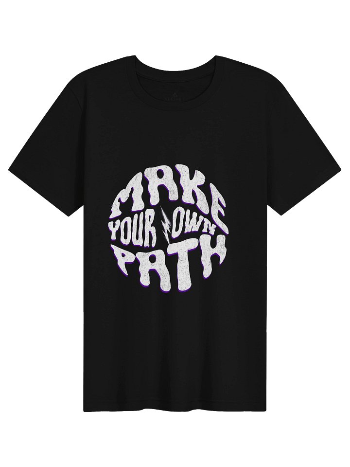 MAKE YOUR OWN PATH Graphic T-Shirt | Premium Oversized Streetwear Tee | Motivational Unisex Shirt | Outdoor Lifestyle Apparel | NOVYRRA product image (1)