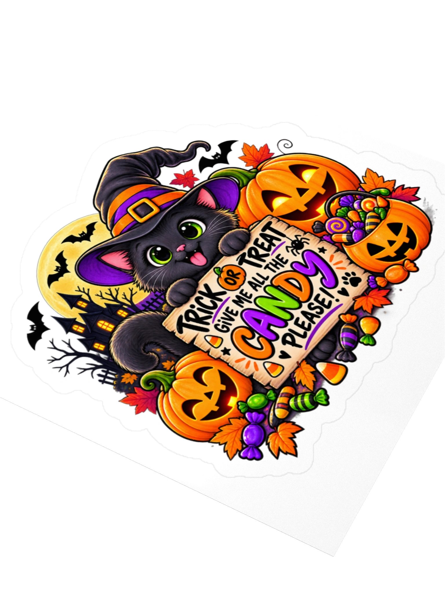 Give Me All the Candy Please Sticker product image (3)