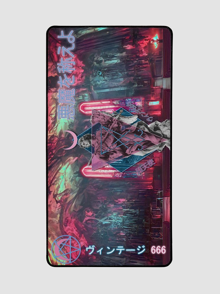 SatanicWave Fallen Angel Desk Mat product image (2)