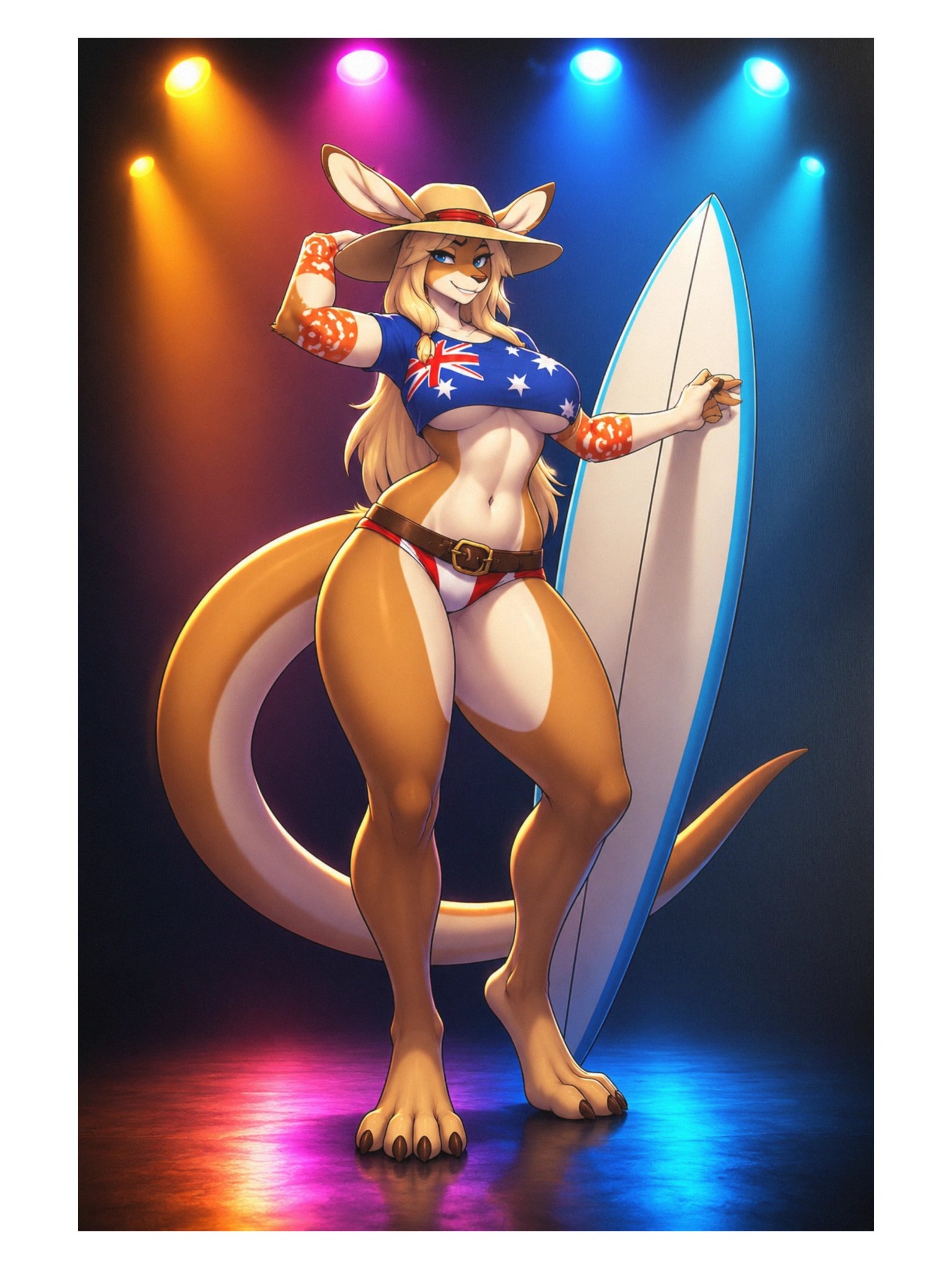 Kangaroo Kick Poster product image (1)