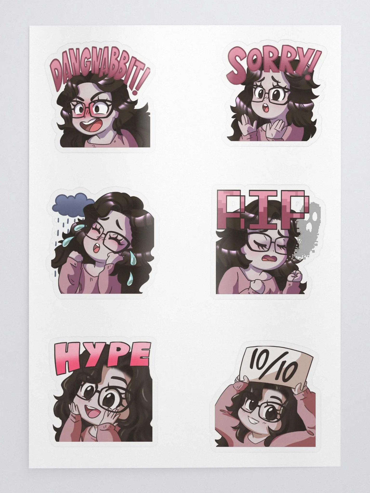 NPC Emote Sicker Sheet product image (1)