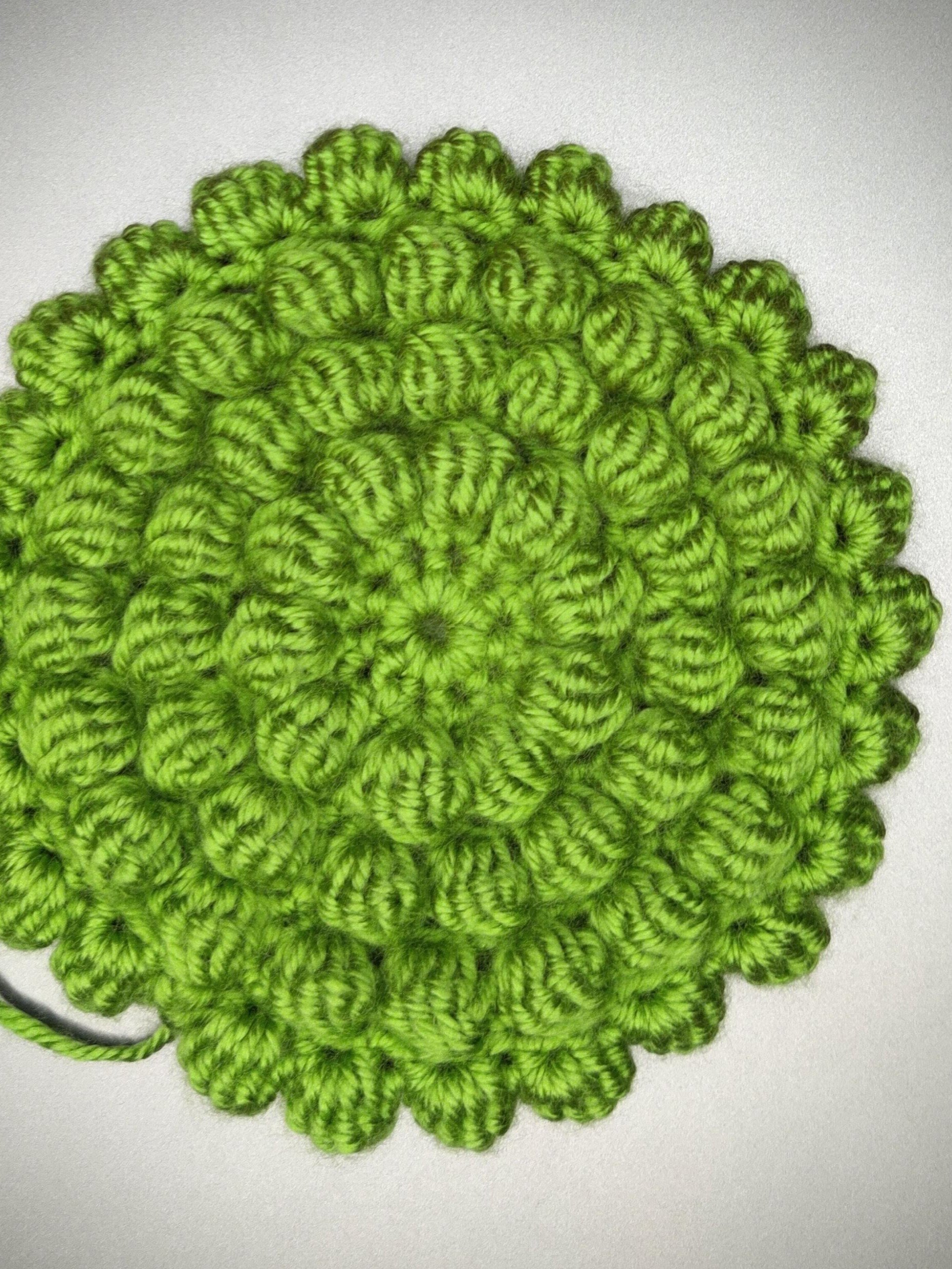 Bobble stitch circle pdf pattern product image (3)