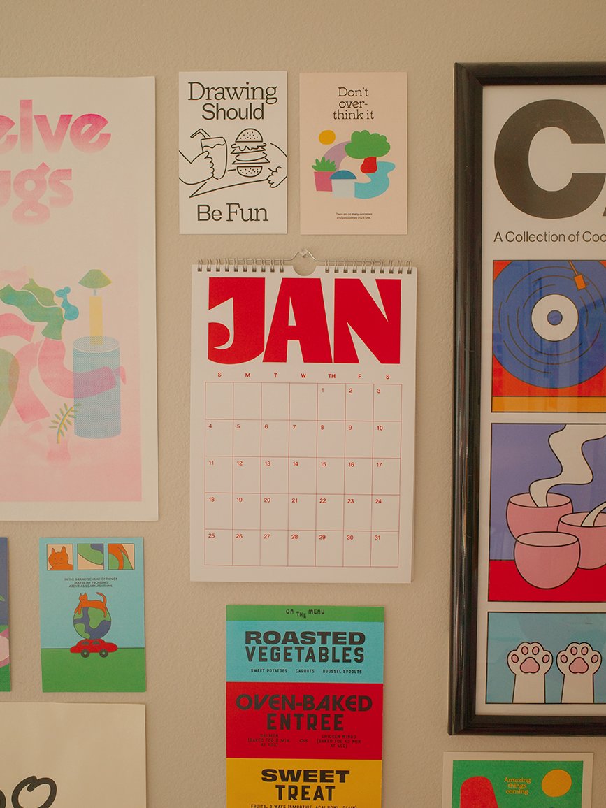 2026 Calendar (Sunday start date) product image (4)