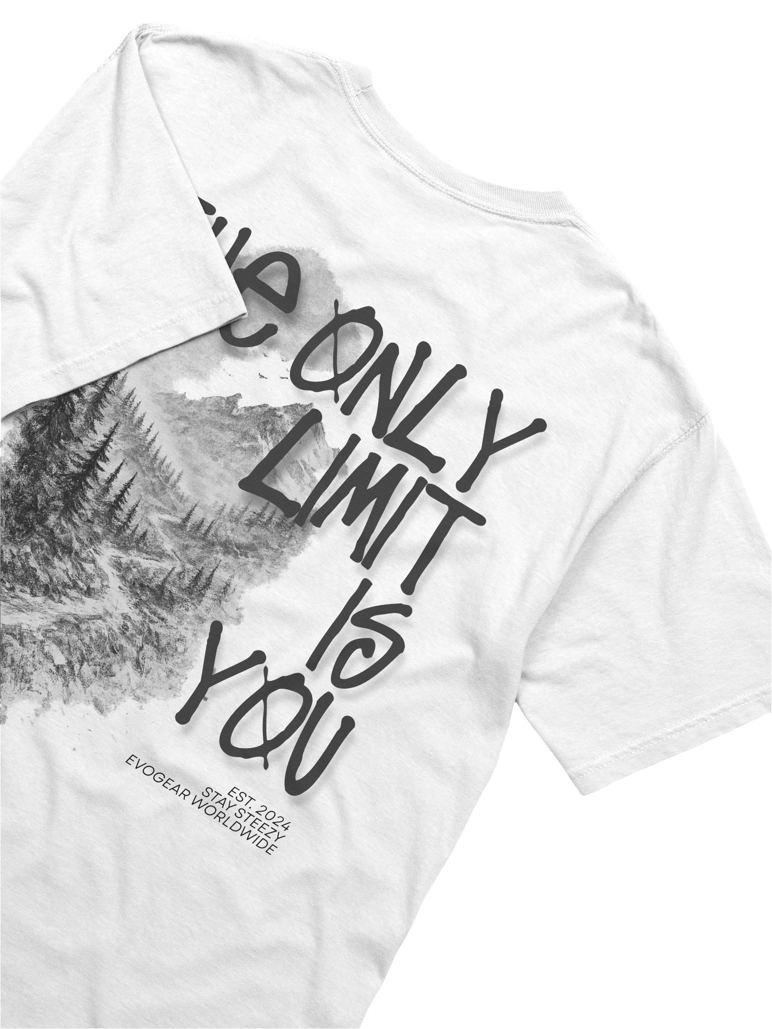 The Only Limit Is You Tee White product image (3)