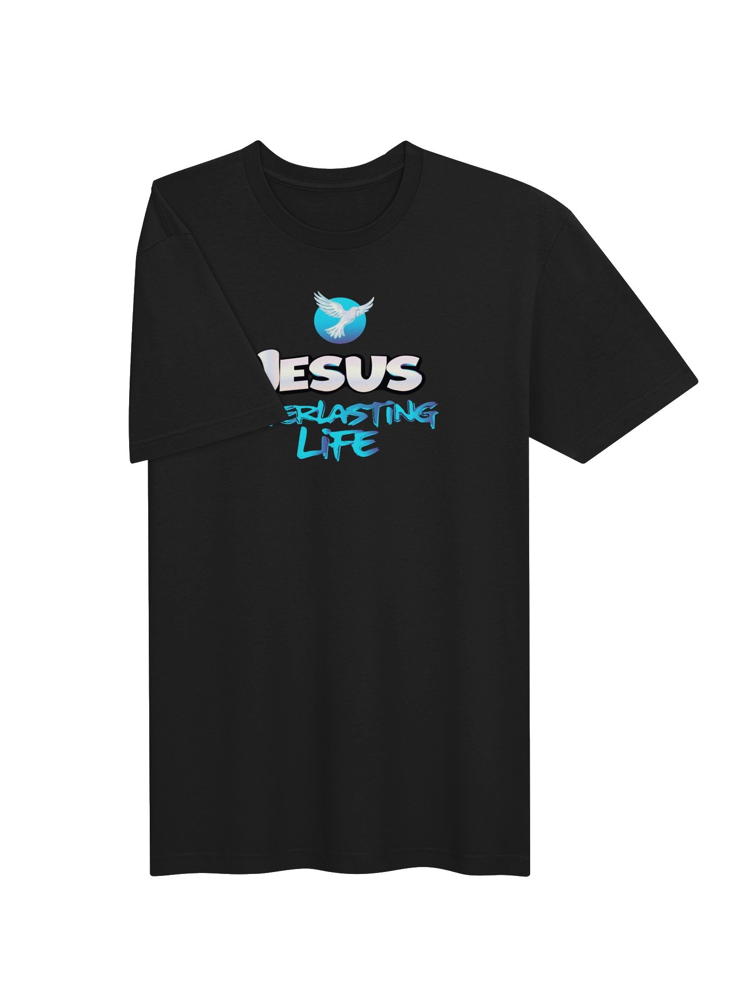 Jesus Everlasting Life Faith T-shirt product image (5)