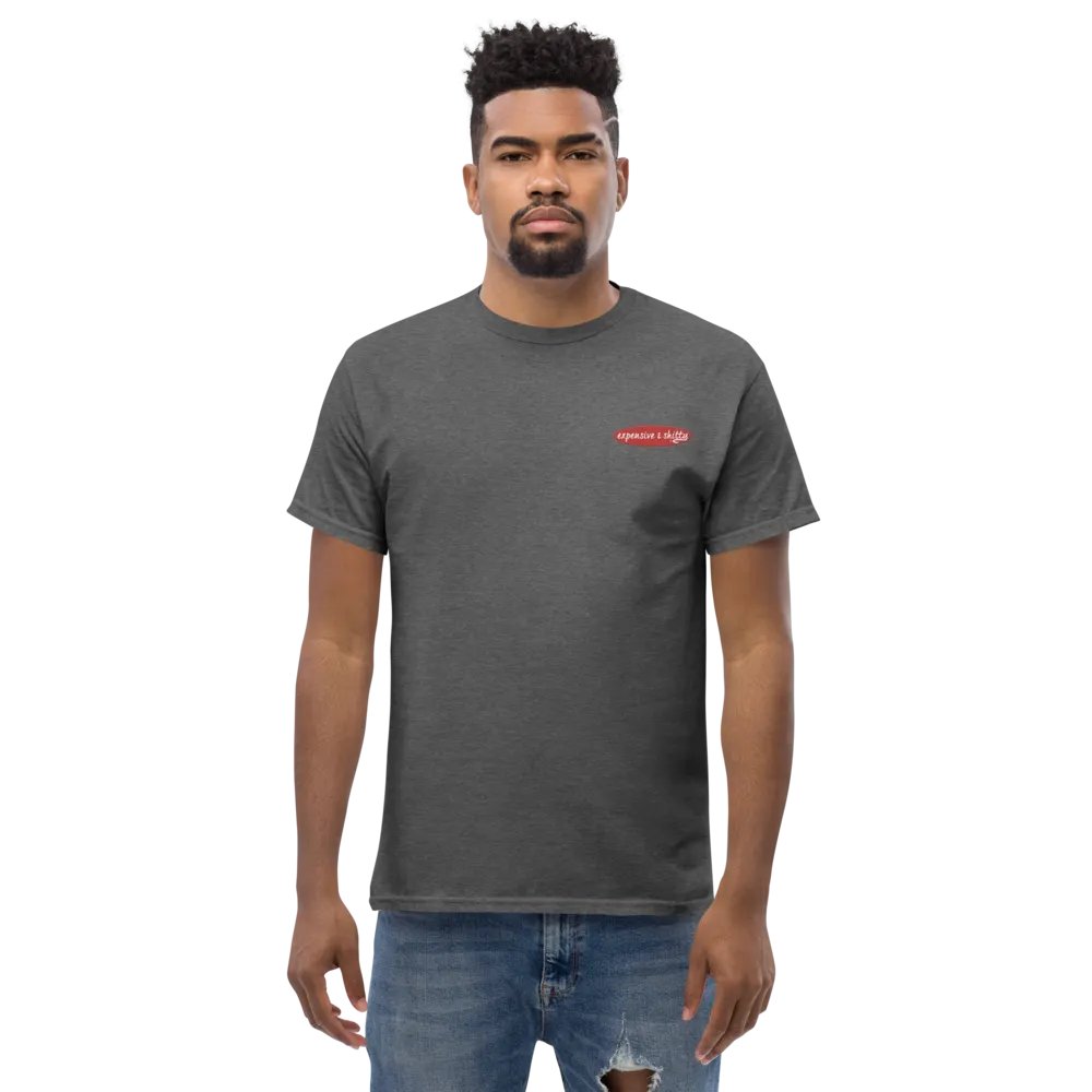 EXPENSIVE & SHITTY UNISEX EMBROIDERED HEAVY TEE product image (8)