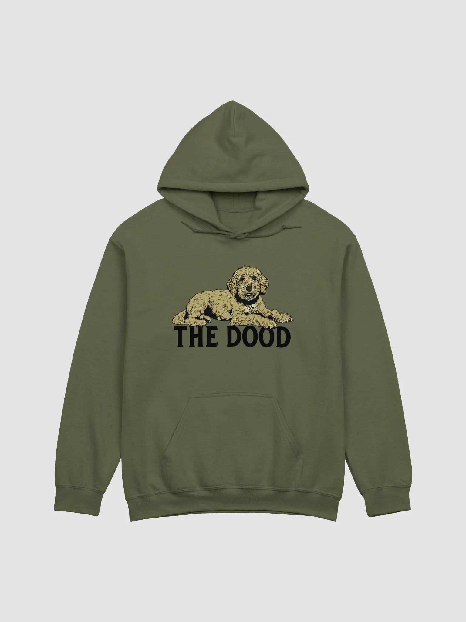 The Dood Hooded Sweatshirt of a Doodle | Funny Hoodie for Golden Doodle, Labradoodle, and Bernedoodle Owners product image (1)