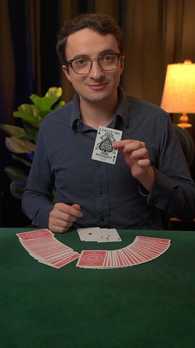 Learn Magic in my Online Course! Link in bio.
Credit: Ed Marlo, Dai Vernon, Darwin Ortiz