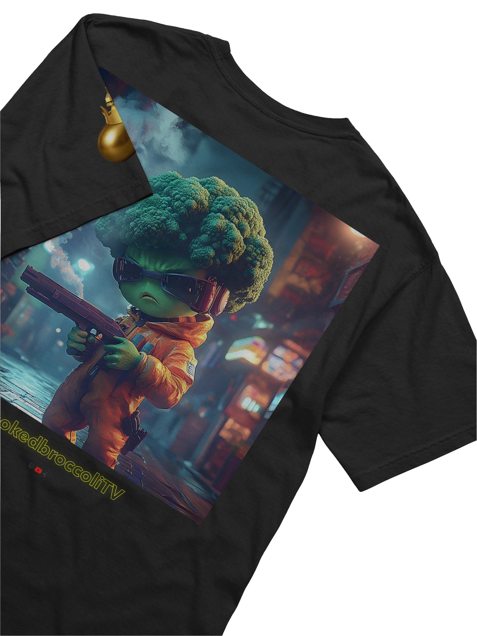 brocc's smoking gun tee product image (6)