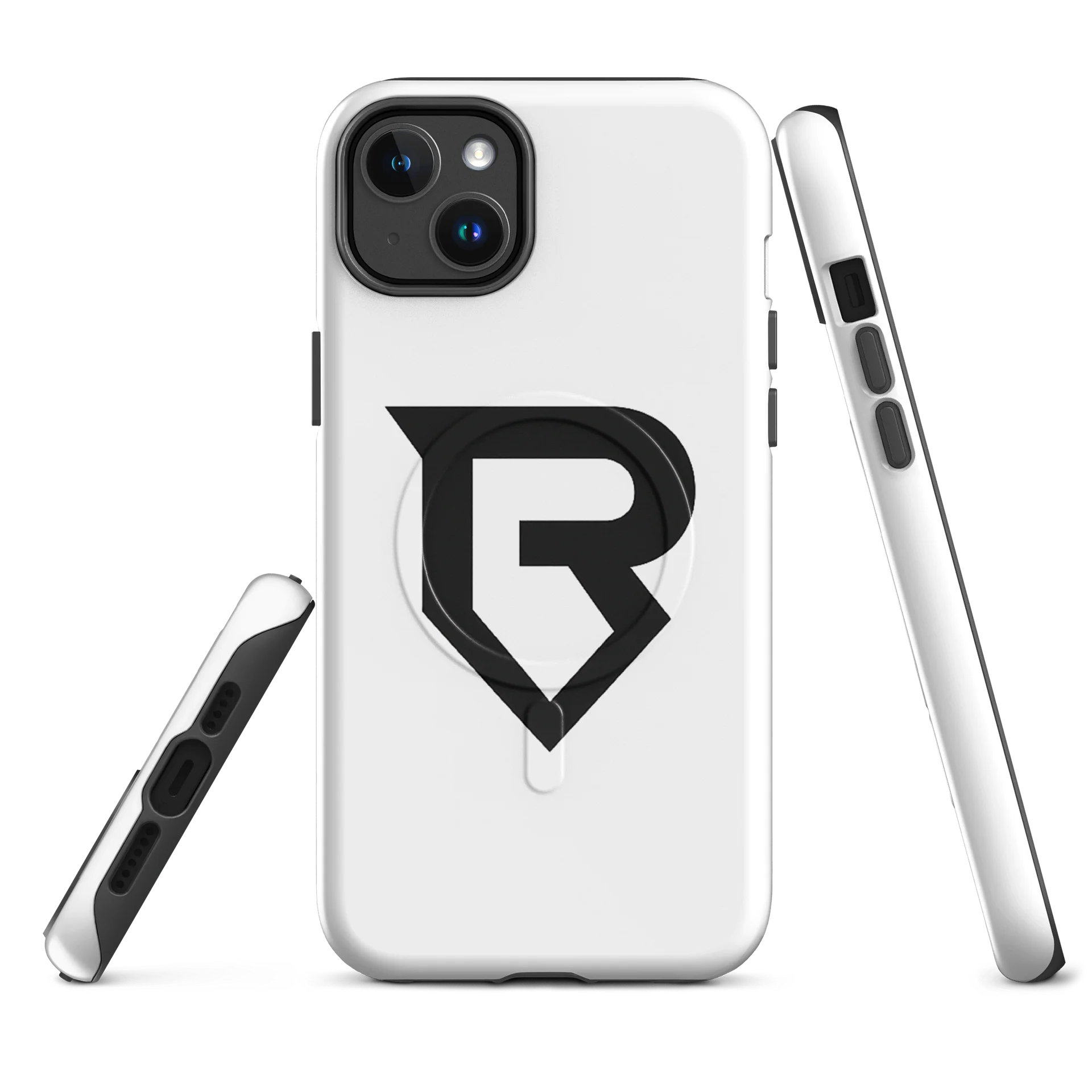 R White Tough iPhone case product image (3)