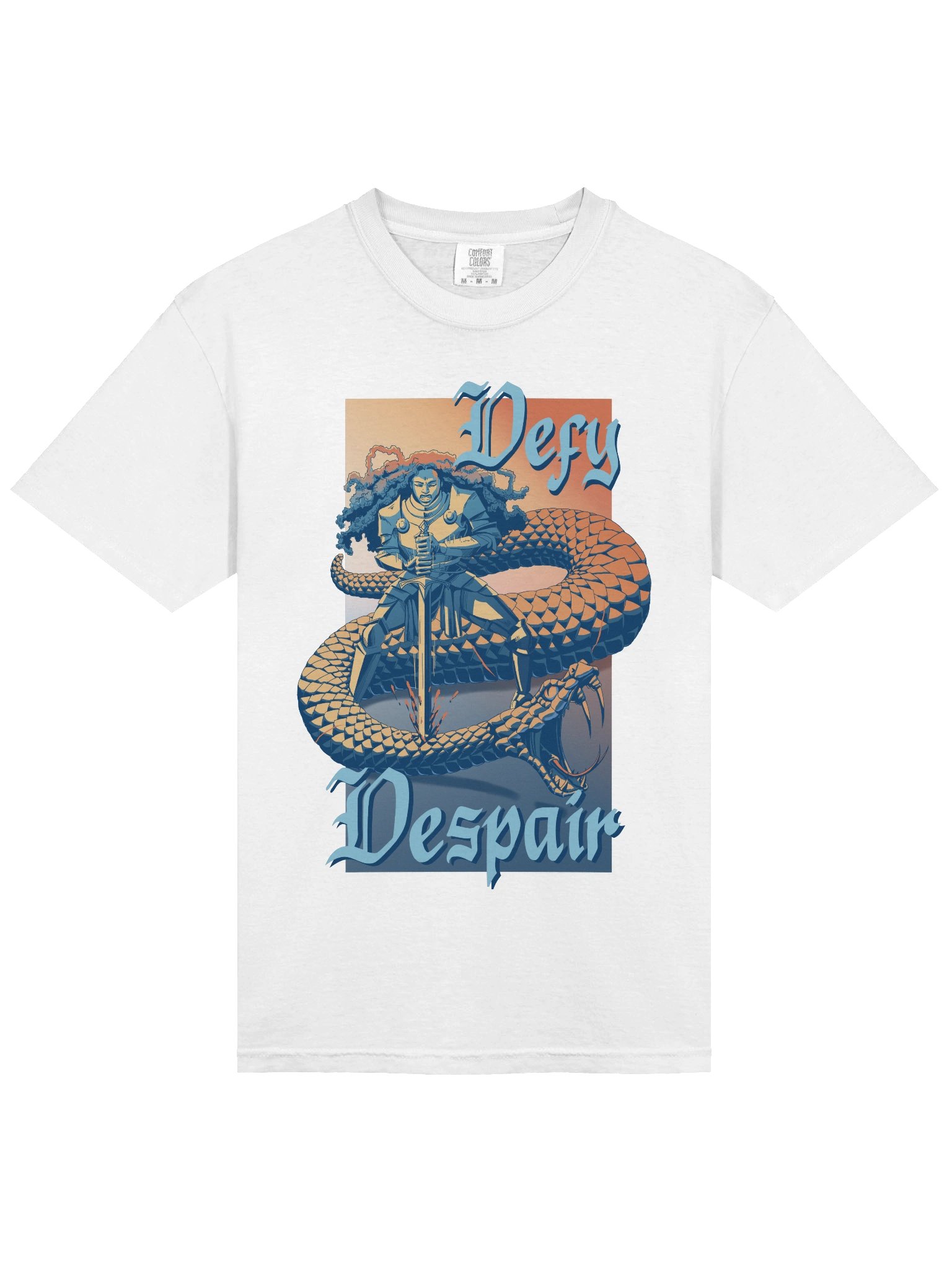 DEFY DESPAIR TEE (full color, front) product image (3)