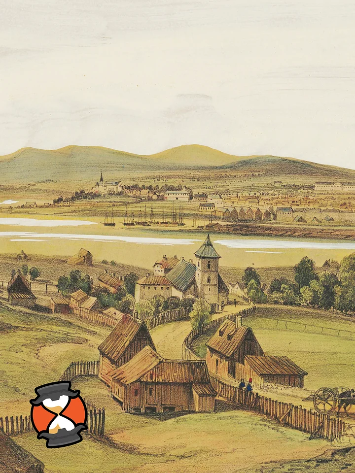 Christiania 1840 (Unframed Poster Print) product image (2)