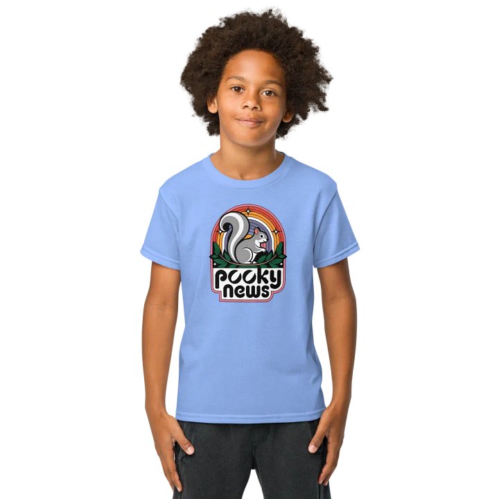 Rainbow Squirrel Youth Sports Tee product image (1)