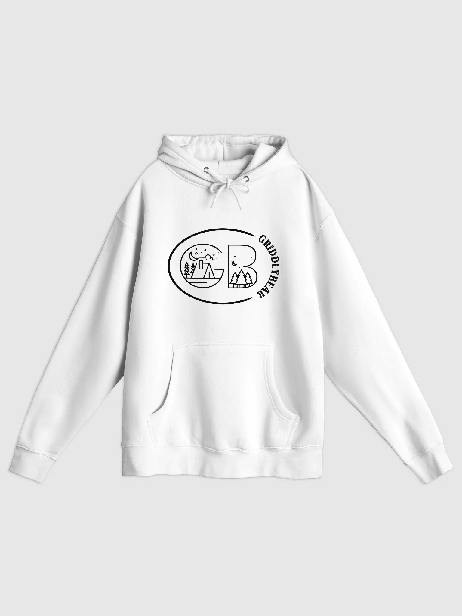 GRIDDLY Hoodie - Black Logo product image (5)