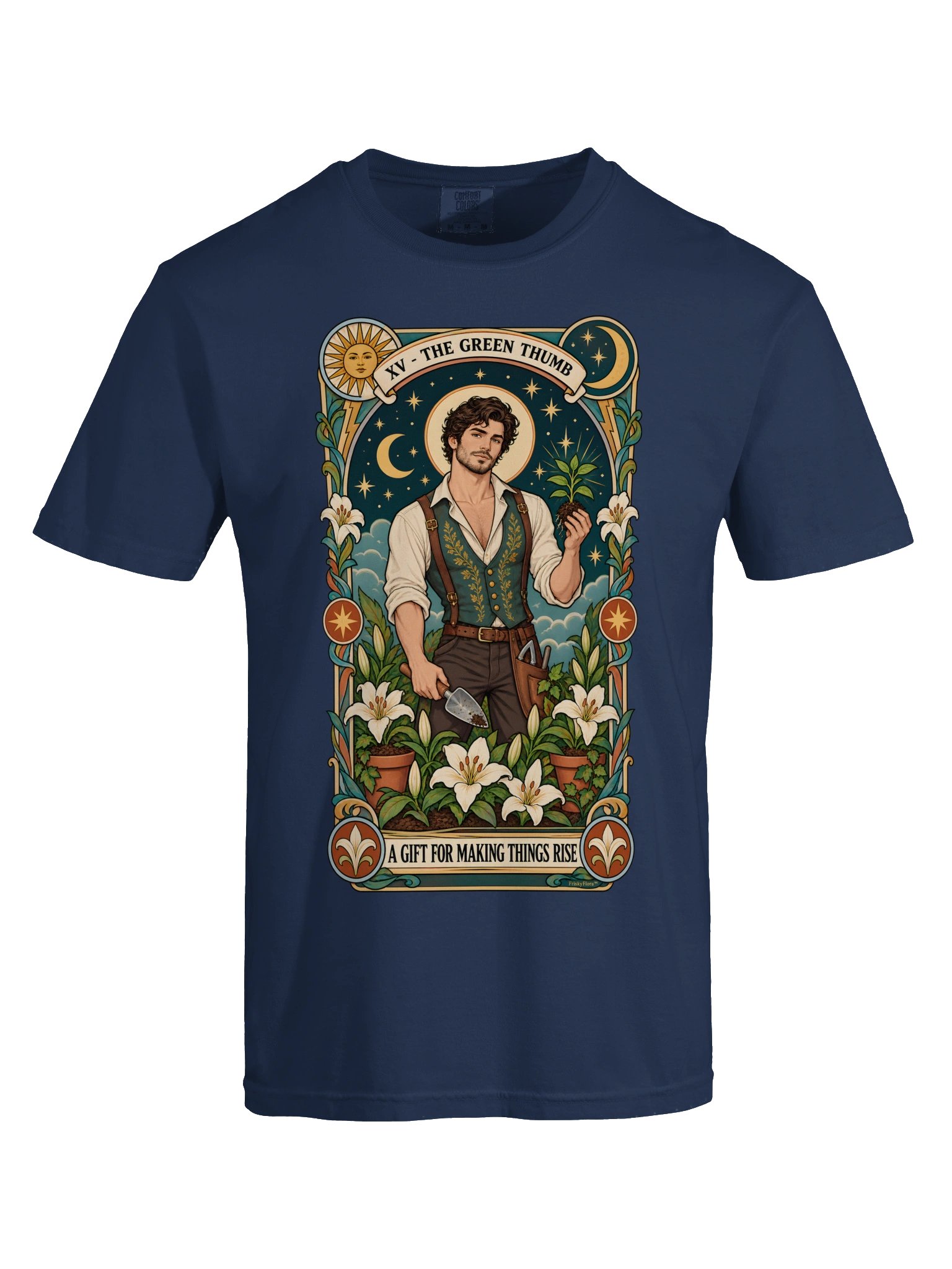 The Green Thumb Botanical Tarot Tee product image (6)
