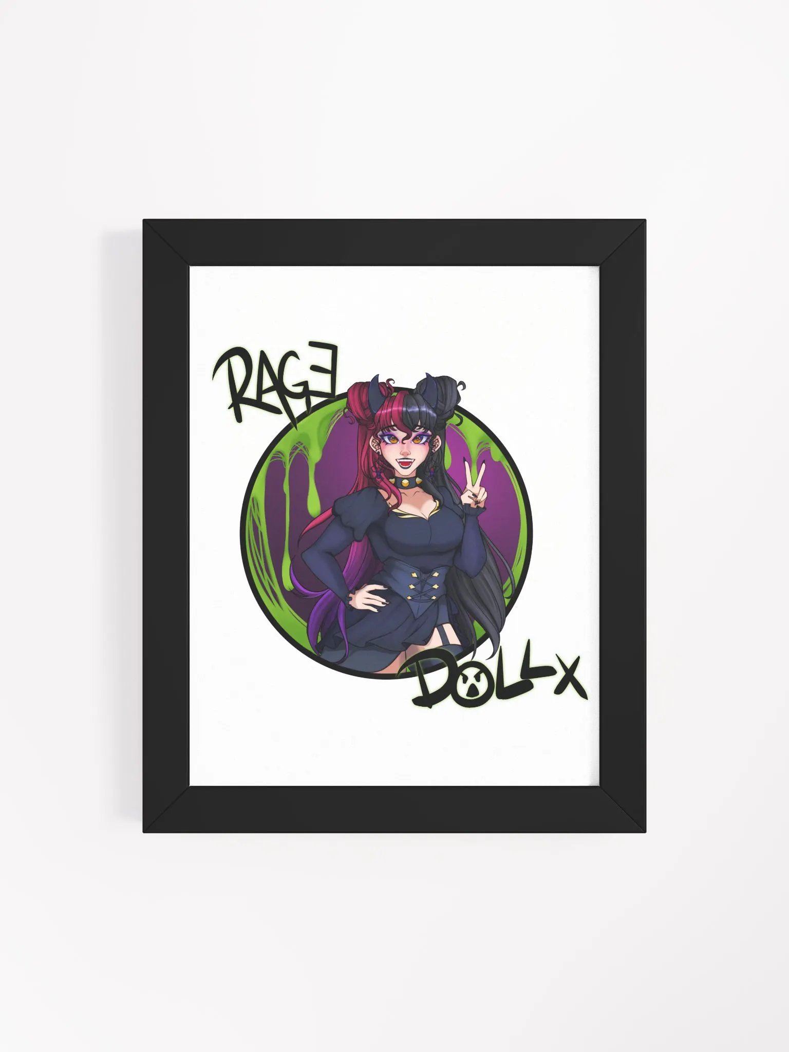Rage Doll x Darkling - Framed Poster product image (4)