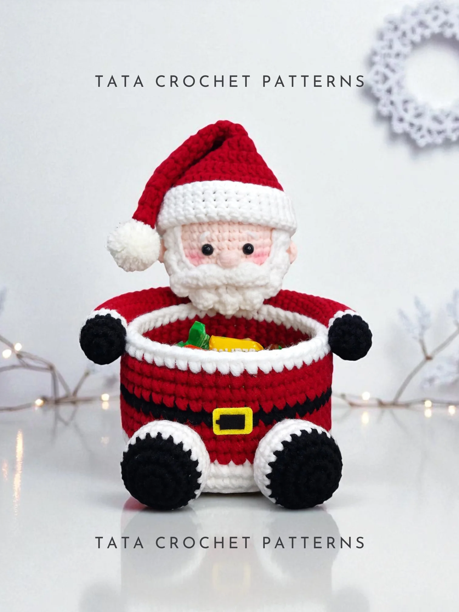 PDF Pattern -♡- Crochet Santa Claus Basket product image (2)