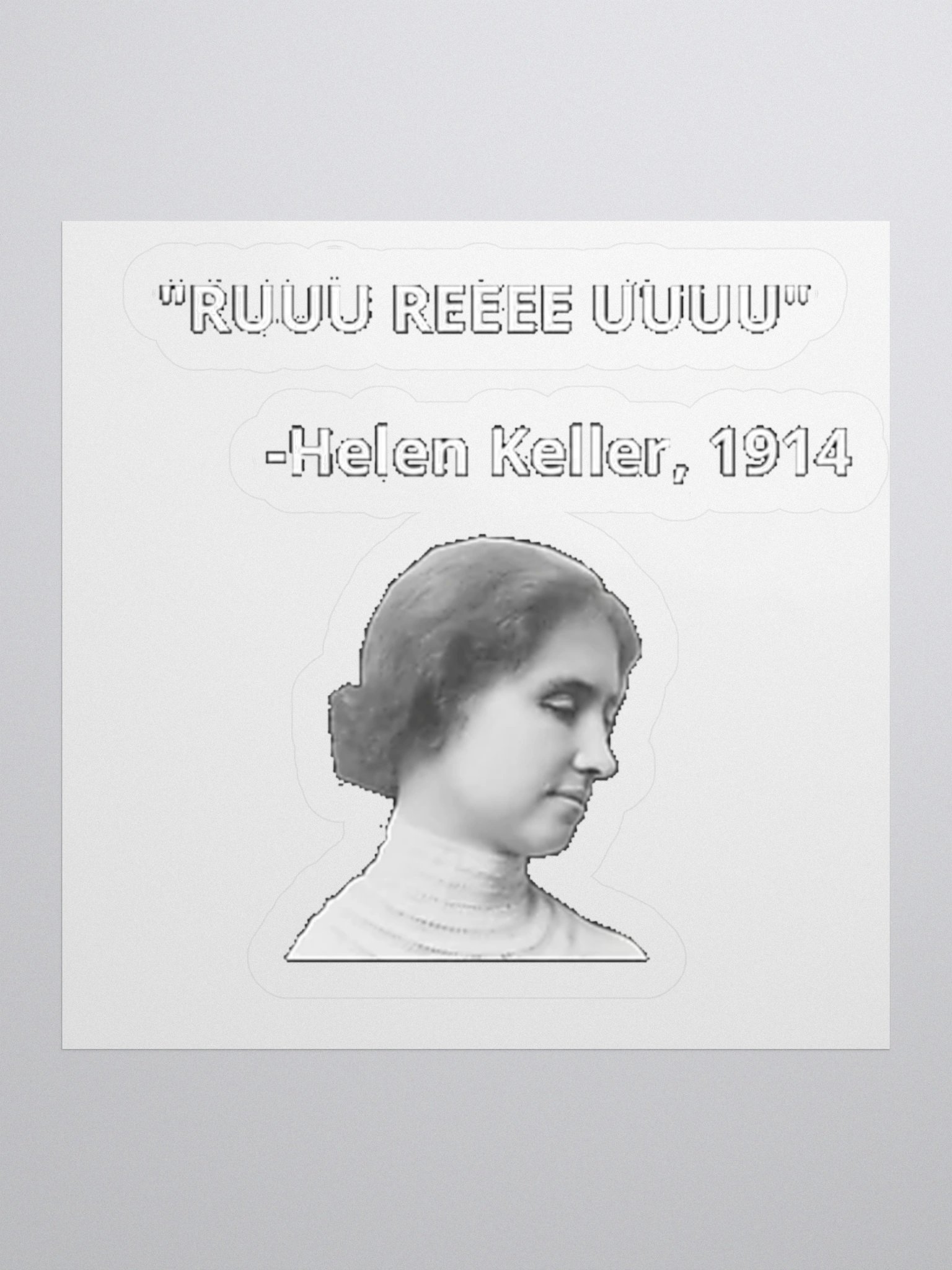 Helen Keller Quote Sticker product image (2)