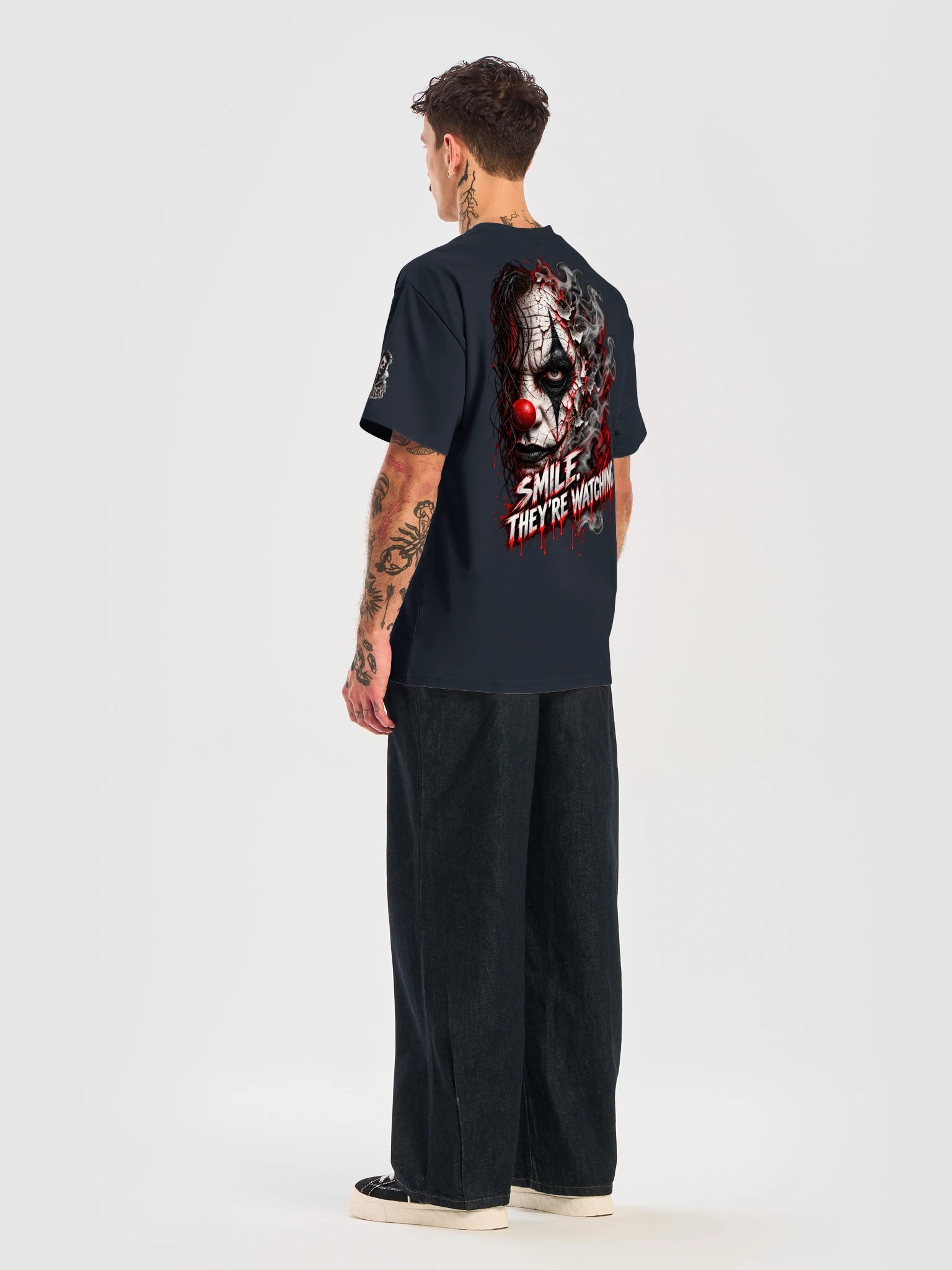 SMILE THEY'RE WATCHING Premium Tee product image (9)